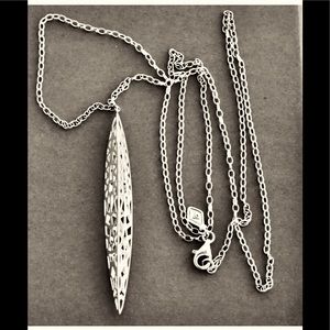 Silpada Sterling Silver Stiletto Pendant Necklace